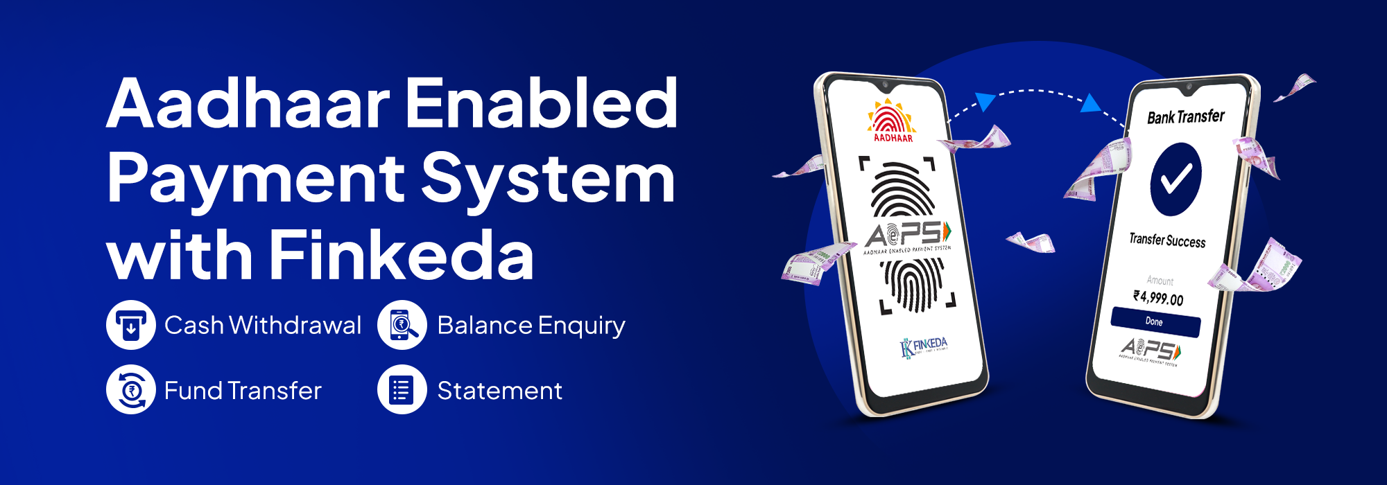 Aadhaar Enabled Payment System with Finkeda